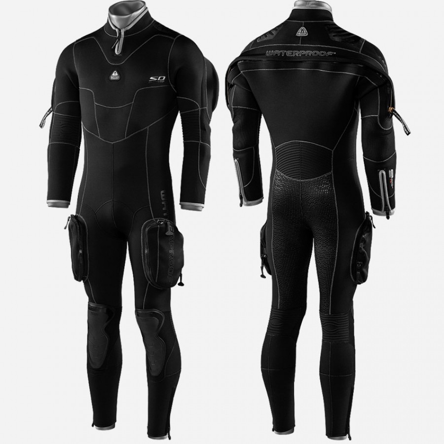 semi-tight - suits - scuba diving - SEMIDRY MENS SD COMBAT WATERPROOF SCUBA DIVING